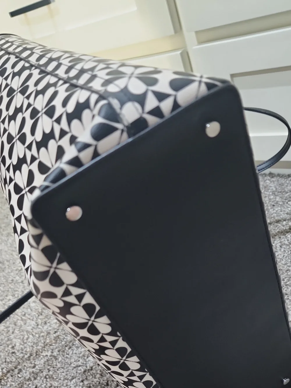 EUC Kate Spade Hollie Spade Clover Geo Large Tote